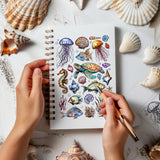 Marine Organism Clear Stamps