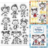 Cartoon Clear Stamps