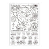 Planet Clear Stamps