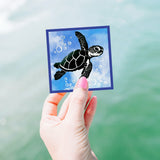 Turtle PVC Stamp, 4Pcs/Set