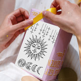 Sun PVC Stamp, 4Pcs/Set