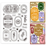 Oval Clear Stamps