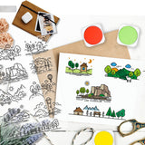 Mountain Clear Stamps