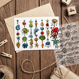 Marine Organism Clear Stamps