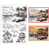 Summer Theme Clear Stamps, Building