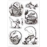 Summer Theme Clear Stamps, Fish