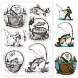 Summer Theme Clear Stamps, Fish