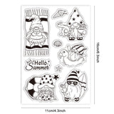 Summer Theme Clear Stamps, Gnome