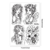 Summer Theme Clear Stamps, Fairy