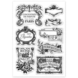 Custom Summer Theme PVC Plastic Clear Stamps, for DIY Scrapbooking, Photo Album Decorative, Cards Making, Mixed Shapes, 160x110mm