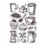 Halloween PVC Plastic Clear Stamps, for DIY Scrapbooking, Photo Album Decorative, Cards Making, Mixed Shapes, 160x110mm