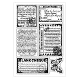 Halloween PVC Plastic Clear Stamps, for DIY Scrapbooking, Photo Album Decorative, Cards Making, Word, 160x110mm