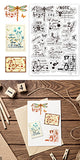 Halloween PVC Plastic Clear Stamps, for DIY Scrapbooking, Photo Album Decorative, Cards Making, Insects, 160x110mm