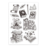 Custom Summer Theme PVC Plastic Clear Stamps, for DIY Scrapbooking, Photo Album Decorative, Cards Making, Book, 160x110mm