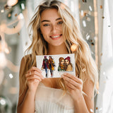 Custom Summer Theme PVC Plastic Clear Stamps, for DIY Scrapbooking, Photo Album Decorative, Cards Making, Human, 160x110mm