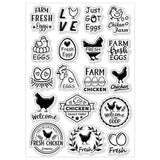 Halloween PVC Plastic Clear Stamps, for DIY Scrapbooking, Photo Album Decorative, Cards Making, Word, 160x110mm