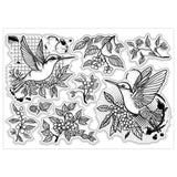 Halloween PVC Plastic Clear Stamps, for DIY Scrapbooking, Photo Album Decorative, Cards Making, Fruit, 160x110mm