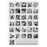 Halloween PVC Plastic Clear Stamps, for DIY Scrapbooking, Photo Album Decorative, Cards Making, Stamp, 160x110mm