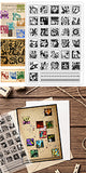 Halloween PVC Plastic Clear Stamps, for DIY Scrapbooking, Photo Album Decorative, Cards Making, Stamp, 160x110mm