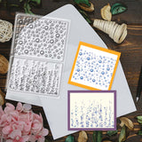 Halloween PVC Plastic Clear Stamps, for DIY Scrapbooking, Photo Album Decorative, Cards Making, Teardrop, 160x110mm