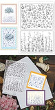 Halloween PVC Plastic Clear Stamps, for DIY Scrapbooking, Photo Album Decorative, Cards Making, Teardrop, 160x110mm