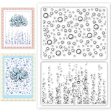 Halloween PVC Plastic Clear Stamps, for DIY Scrapbooking, Photo Album Decorative, Cards Making, Teardrop, 160x110mm