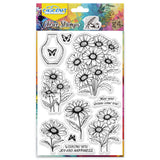 Halloween PVC Plastic Clear Stamps, for DIY Scrapbooking, Photo Album Decorative, Cards Making, April Daisy, 160x110mm