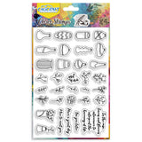 Halloween PVC Plastic Clear Stamps, for DIY Scrapbooking, Photo Album Decorative, Cards Making, Vase, 160x110mm