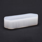 2PCS Wavy Letter Silicone Candle Mold, Word Thank You, DIY Candle Soap Making Molds, White, 14.5x5.8x3.35cm