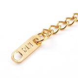 304 Stainless Steel Chain Extender, Chain Tabs with Word K14, and Lobster Claw Clasps, Golden, 64~80mm, 50pc/Set