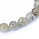 Natural Labradorite Round Bead Strands, 8~8.5mm, Hole: 1mm, about 44~48pcs/strand, 15 inch, 5Strand/Set