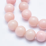 Natural Pink Opal Beads Strands, Round, 6mm, Hole: 1mm, about 58pcs/strand, 15 inch(38.1cm), 3Strand/Set