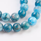 Natural Apatite Beads Strands, Round, 8mm, Hole: 0.8mm, about 51pcs/strand, 15.7 inch(40cm)