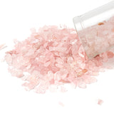 Natural Rose Quartz Chip Beads, No Hole/Undrilled, 2~8x2~4mm, 50g, about 850pcs/set