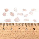 Natural Rose Quartz Chip Beads, No Hole/Undrilled, 2~8x2~4mm, 50g, about 850pcs/set