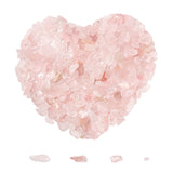 Natural Rose Quartz Chip Beads, No Hole/Undrilled, 2~8x2~4mm, 50g, about 850pcs/set