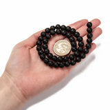 Natural Lava Rock Round Bead Strands, 8mm, Hole: 1mm, about 48pcs/strand, 14.9 inch, 20Strand/Set