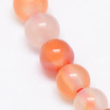 Natural Carnelian Beads Strands, Round, 4mm, Hole: 1mm, about 95pcs/strand, 14.8 inch, 5Strand/Set