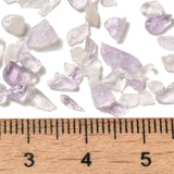 Natural Amethyst Chip Beads, No Hole/Undrilled, 2~8x2~4mm, about 8500pcs/500g