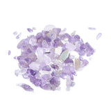 Natural Amethyst Chip Beads, No Hole/Undrilled, 2~8x2~4mm, about 8500pcs/500g