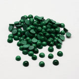 Dome Natural Malachite Cabochons, 4x2.5mm, 10pc/Set