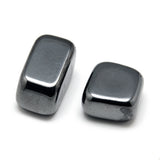 Synthetic Magnetic Hematite Beads, Tumbled Stone, No Hole/Undrilled, Nuggets, Black, 15~25x10~20x10~15mm, about 60pcs/1000g