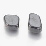 Magnetic Synthetic Hematite Beads, No Hole/Undrilled, Nuggets, 19~34x14~26x11~12mm, about 55pcs/1000g