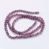 Imitation Austrian Crystal 5301 Bicone Beads, Faceted Glass Beads Strands, Mixed Color, 4x4mm, Hole: 1mm, about 88~89pcs/strand, 12.99~13.39 inch, 10Strand/Set