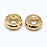 Brass Flat Round Spacer Beads, Golden, 4x1.5mm, Hole: 1.5mm, 500pc/Set