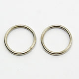 1 Box Brass Jump Rings, 4mm/5mm/6mm/7mm/8mm/10mm Jump Ring Mixed, Open Jump Rings, Platinum