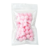 Imitation Pearl Acrylic Beads, Berry Beads, Combined Beads, Round, Pearl Pink, 12mm, Hole: 1.5mm, 40pc/Set