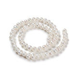 Natural Cultured Freshwater Pearl Beads Strands, Potato, Old Lace, 6.5~7mm, Hole: 0.8mm, about 57~58pcs/strand, about 13.39~13.58''(34~34.5cm), 2Strand/Set