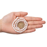 Natural Cultured Freshwater Pearl Beads Strands, Potato, Old Lace, 6.5~7mm, Hole: 0.8mm, about 57~58pcs/strand, about 13.39~13.58''(34~34.5cm), 2Strand/Set