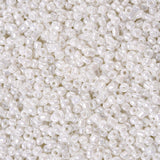 Glass Seed Beads, Opaque Colors Lustered, Round, White, 2mm, Hole: 1mm, about 30000pcs/pound